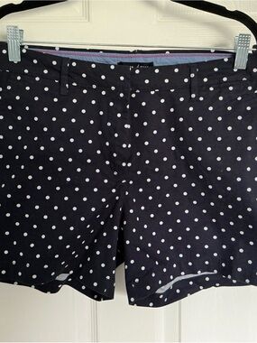 Nautica Black Polka Dot Women's Shorts